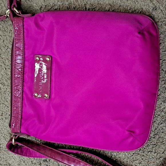 Cynthia Rowley New York Pink Nylon Handbag--PARTS - Picture 3 of 13